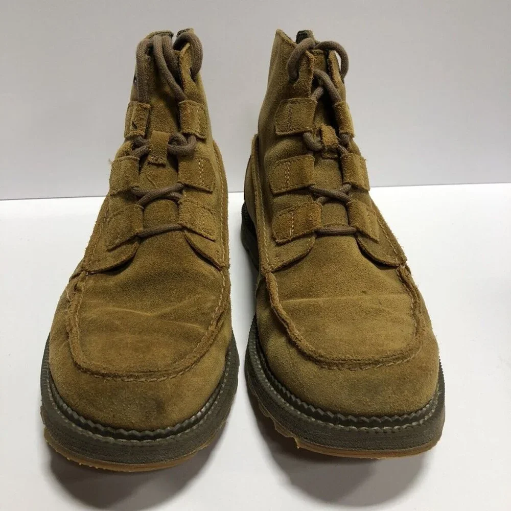 Sorel Mens Madson Caribou Suede Waterproof Boots, Size 8.5 M